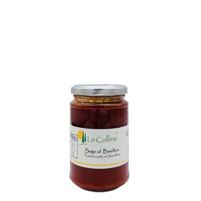 Salsa de tomate con albahaca 280g