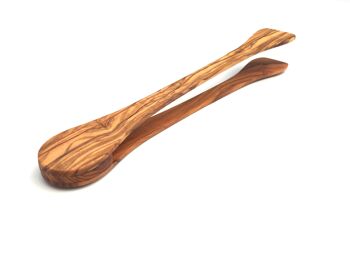 Pince 26 cm en bois d'olivier 5