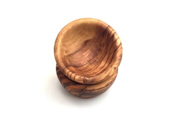 Mini bol Ø 7 cm en bois d'olivier 4