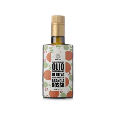 Olio extravergine di oliva aromatizzato all'arancia rossa