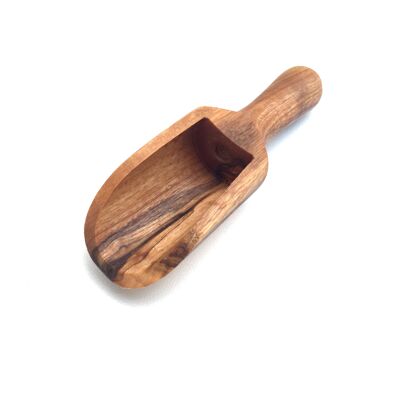 Salt shovel 8.5 cm made of olive wood
