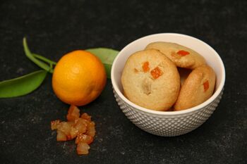 Biscuit Bio Végan Vrac 3kg - Sablé orange confite & huile essentielle d'orange 1
