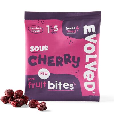 Evolved Fruit Snacks | Sour Cherry | 24 Packs