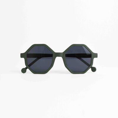 Lunettes de soleil adultes YEYE - Collection l'Originale - Coloris Vert Kaki