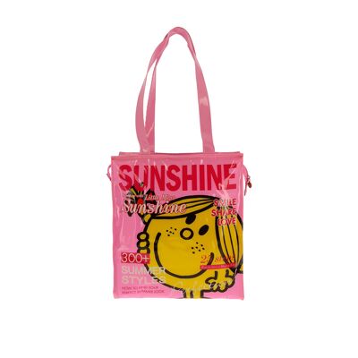 Little Miss Sunshine Plastic Tote Shopper Bag