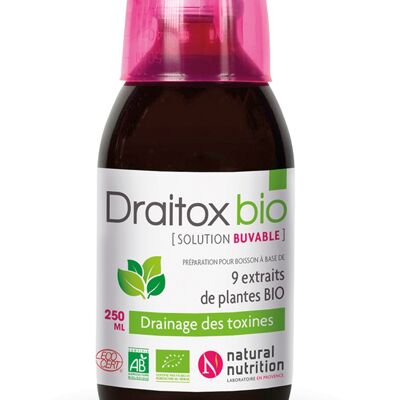 Draitox Buvable Bio 250ml - Purification Drainage des toxines