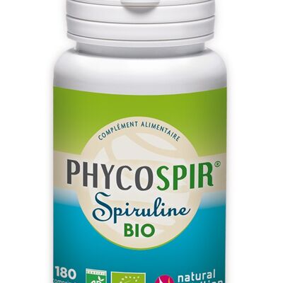 Phycospir Organic Spirulina 180 tablets - Micro algae immunity, maximum vitality