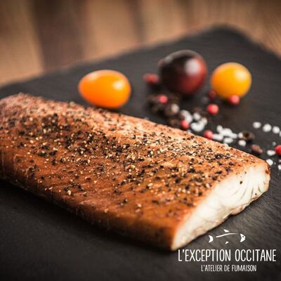 [BIO] Hot smoked organic sturgeon in pavé 180 gr