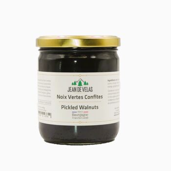 Noix Vertes Confites ( Pickled Walnuts )- ENTIERES 455g/225g 1