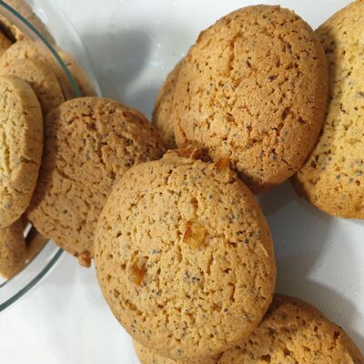 Biscuits Vrac Cookies Orange Pavot