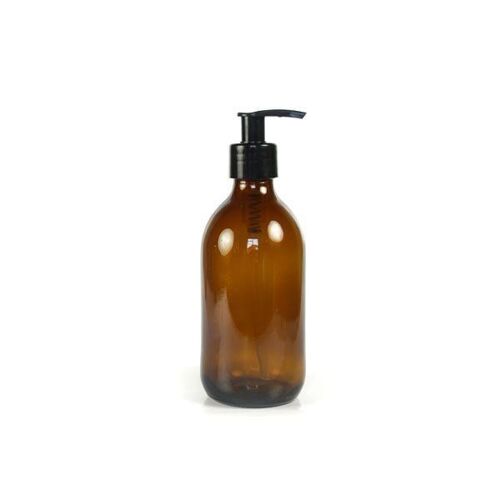 250ml Amber Glass Pump Bottle