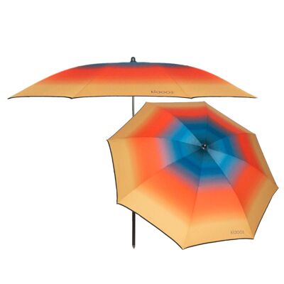 Parasol de plage - Psyché or tangerine