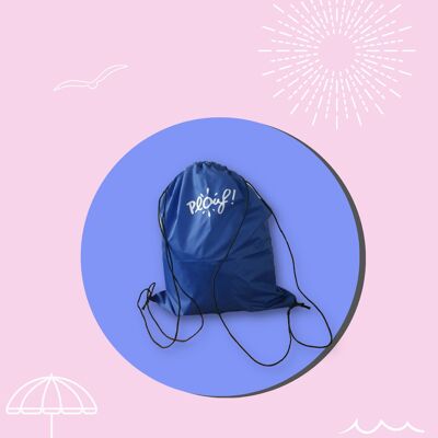 Transport backpack waterproof material: navy blue