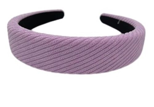 Lilac Suedette Texture Headband