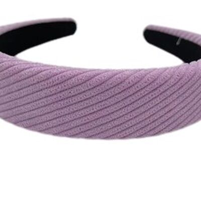 Lilac Suedette Texture Headband
