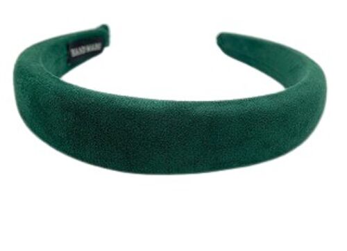 Emerald Suedette Textured Headband