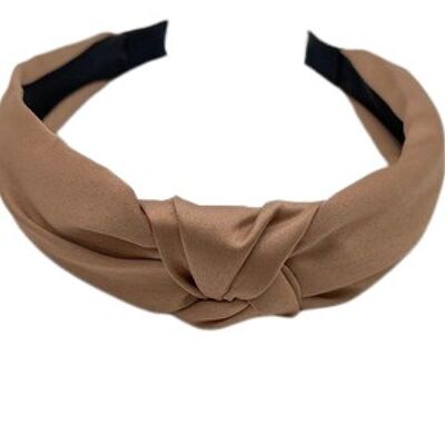 Camel Plain Knot Headband