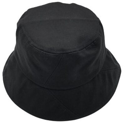 Cappello a secchiello nero