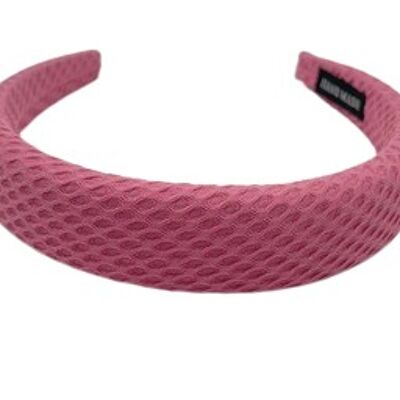 Fuchsia Raised Pattern Headband