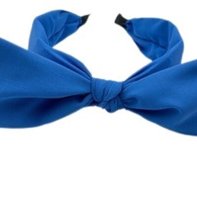 Aqua Oversized Bow Headband