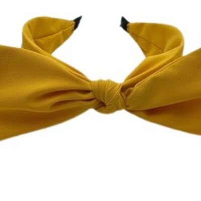 Yellow Oversized Bow Headband