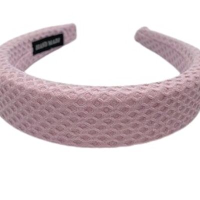 Pink Raised Pattern Headband