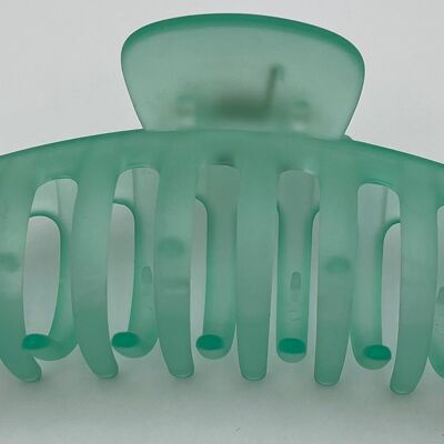 Green Transparent Hair Claw