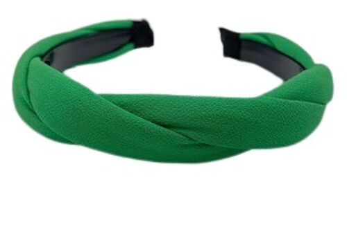 Green Soft Twist Headband