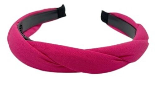 Fuchsia Soft Twist Headband