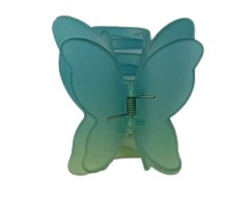 Blue Butterfly Hair Clip