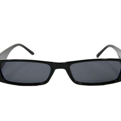 Black Thin Frame Sunglasses