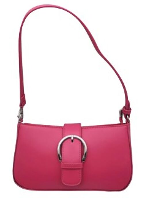 Pink Shoulder Bag With Strap