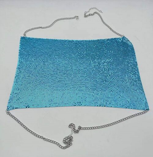Silver Chain Mail Top