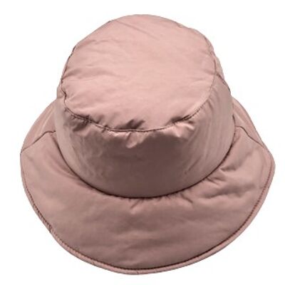 Pink Puffer Bucket Hat