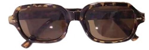 Black Frame Sunglasses with yellow lenses