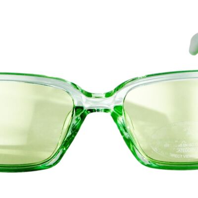Green Frame and Lens Sunglasses
