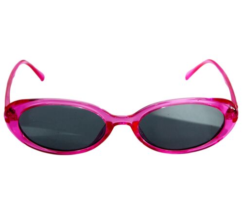 Fuchsia Round Sunglasses