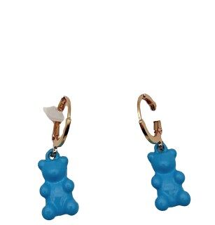 Blue  Bear Earrings