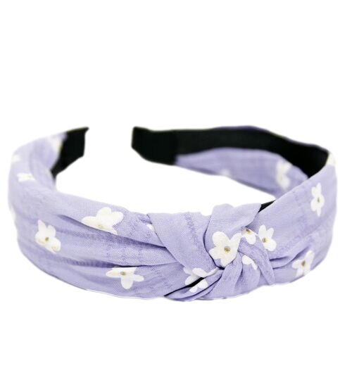 Lilac Flower Hairband