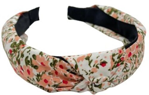White Floral Hairband