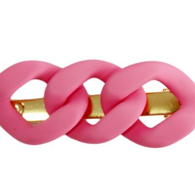 Fuchsia Chunky Chain Hairclip