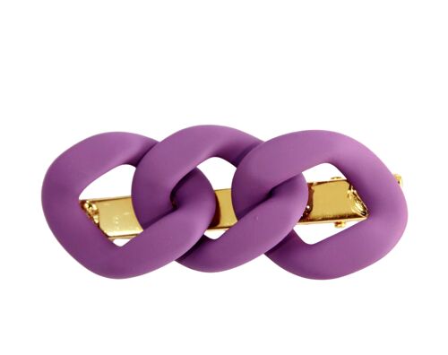 Purple Chunky Chain Hairclip
