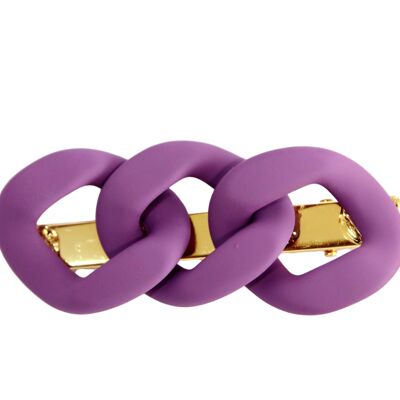 Purple Chunky Chain Hairclip