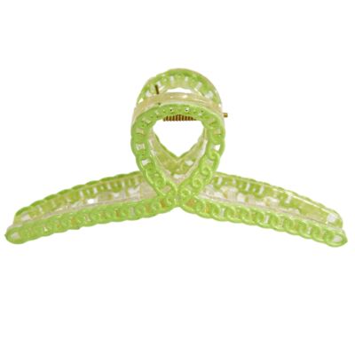 Lime Chain Twist Haarkralle