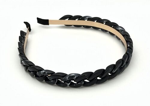 Black Chain Link Headband