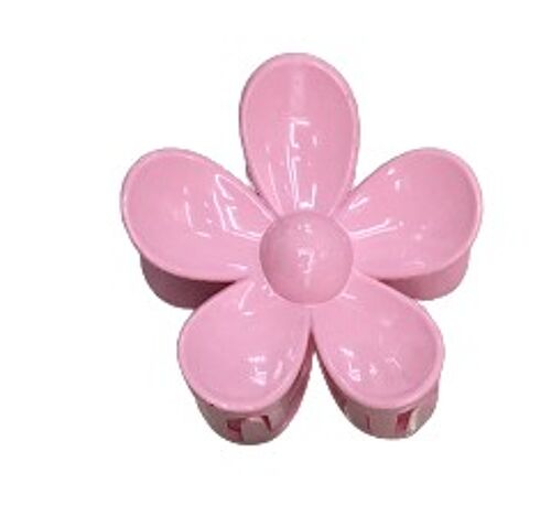 Pink Flower Hairclip