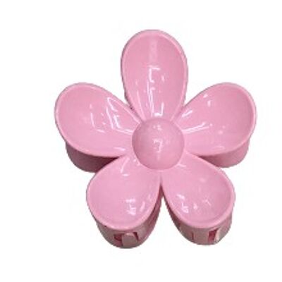 Pink Flower Hairclip
