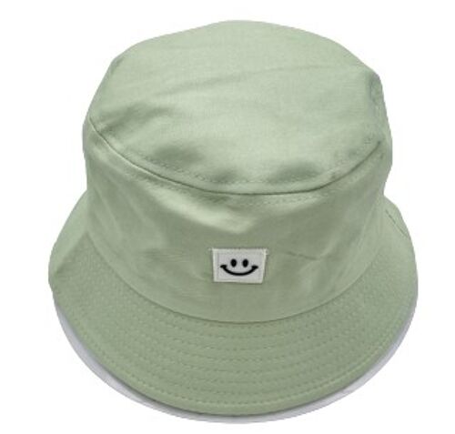 Mint Smiley Bucket Hat