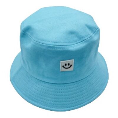 Chapeau Bob Smiley Bleu