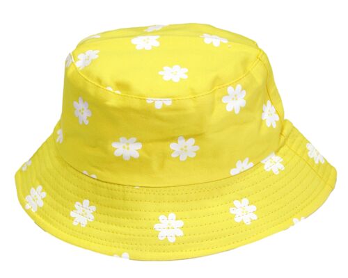 Yellow Daisy Bucket Hat